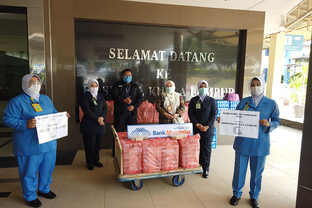 Bank Muamalat Contributes Meals To Frontliners Bank Muamalat Contributes Meals To Frontliners