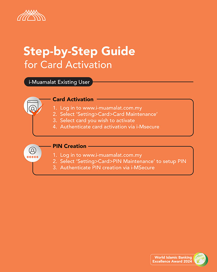  Muamalat Eon Visa Credit Card-i Activate & Spend 03