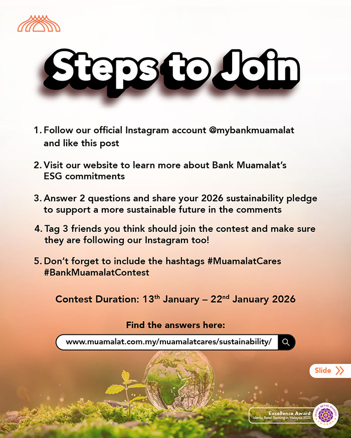 Follow & Menang: Sustainability Challenge