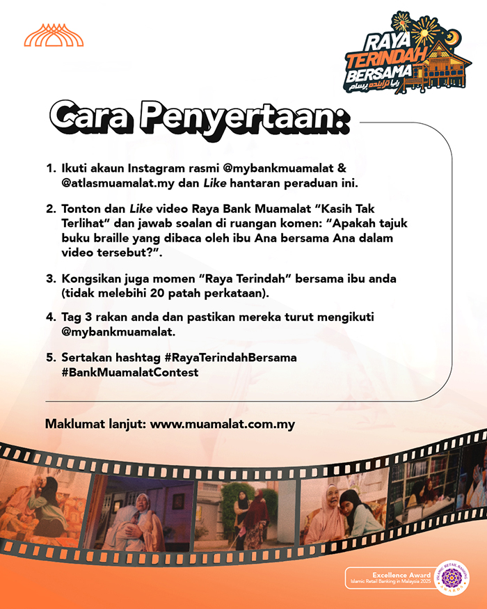 Follow dan Menang Edisi Raya Terindah Bersama