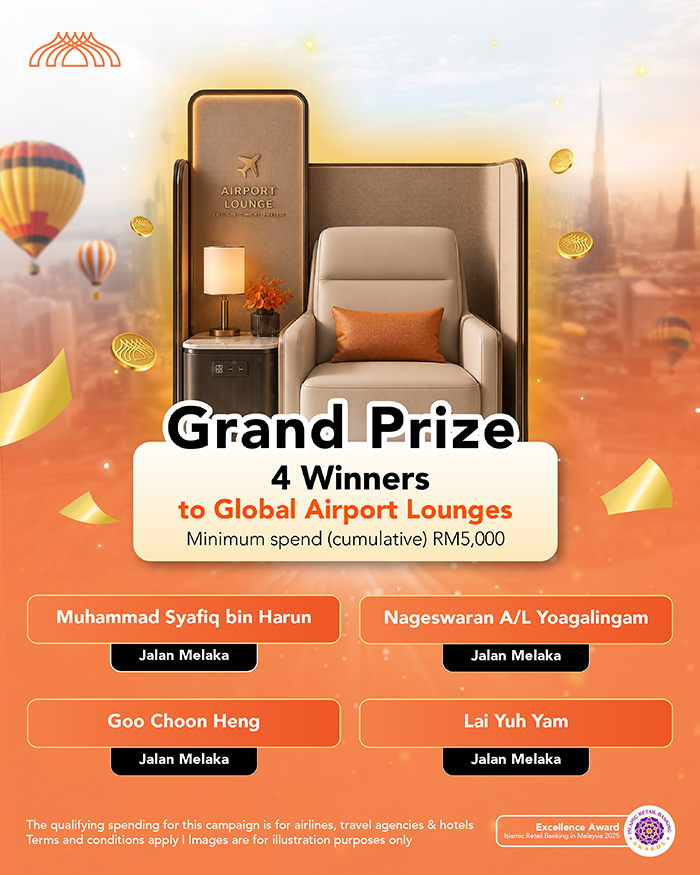Journey to More Rewards-List of Winners
